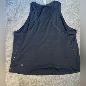Black Lululemon Running Tank